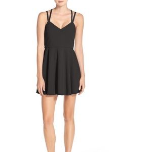 French Connection Whisper Light Fit & Flare Dress